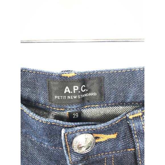 A.P.C. Men's Straight Jeans - Indigo - Picture 4 of 10